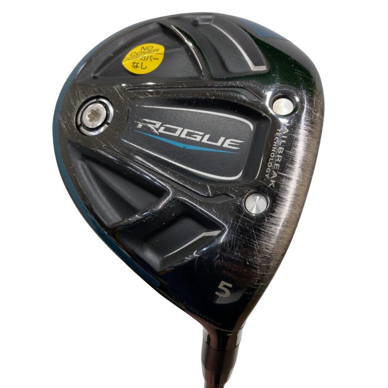 【中古】 キャロウェイ ROGUE 5W USA フェアウェイウッド FW ALDILA SYNERGY 60 (フレックスR) メンズ 男性用 右利き 右用 Cランク ゴルフクラブ