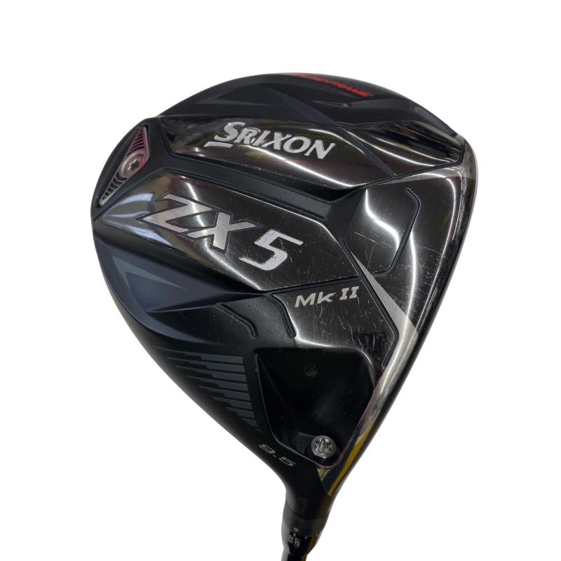 【中古】 ダンロップ SRIXON ZX5 Mk II 9.5° ドライバー DR 純正特注シャフト (フレックスS) メンズ 男性用 右利き 右用 Cランク ゴルフクラブ