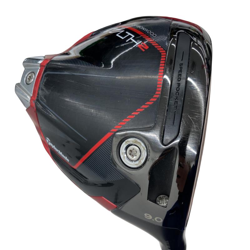 【中古】 テーラーメイド STEALTH2 9° ドライバー DR 純正特注シャフト (フレックスX) メンズ 男性用 右利き 右用 Cランク ゴルフクラブ