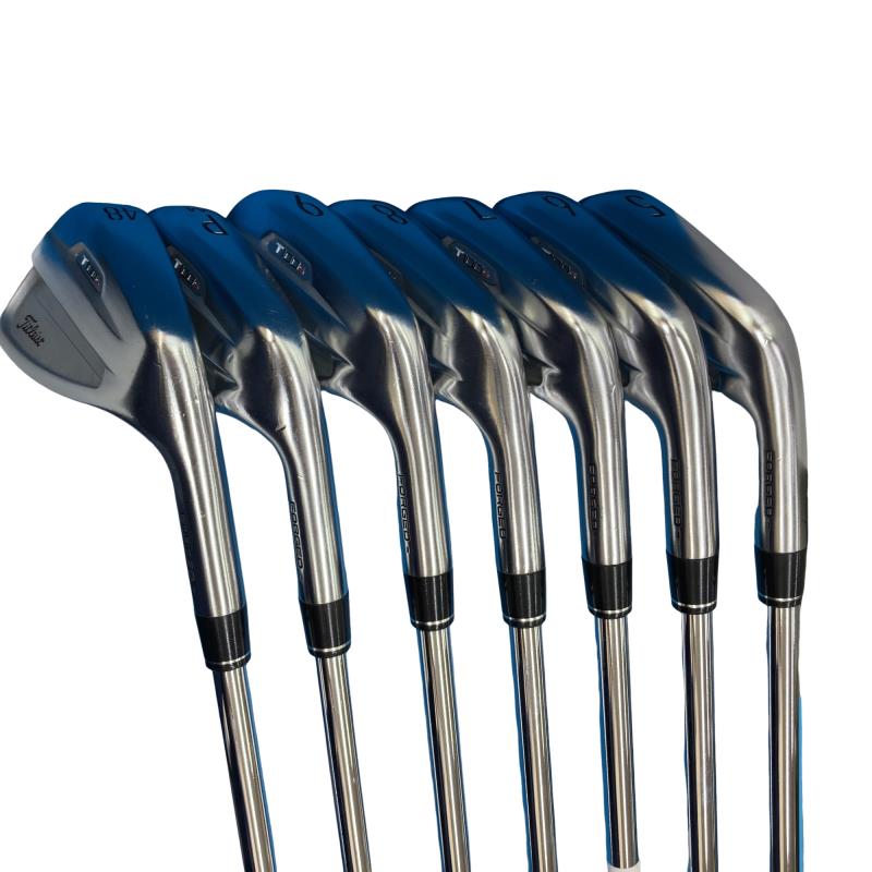 【中古】 タイトリスト Titleist T100S(2021) 8S アイアンセット IR リシャフト (フレックスその他) メンズ 男性用 右利き 右用 Cランク ゴルフクラブ