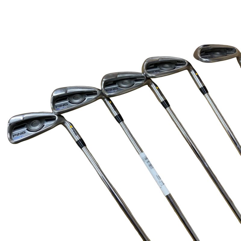 【中古】 ピン G 6S アイアンセット IR PING AWT 2.0 LITE (フレックスR) メンズ 男性用 右利き 右用 Cランク ゴルフクラブ｜ゴルフパートナー 中古クラブ店