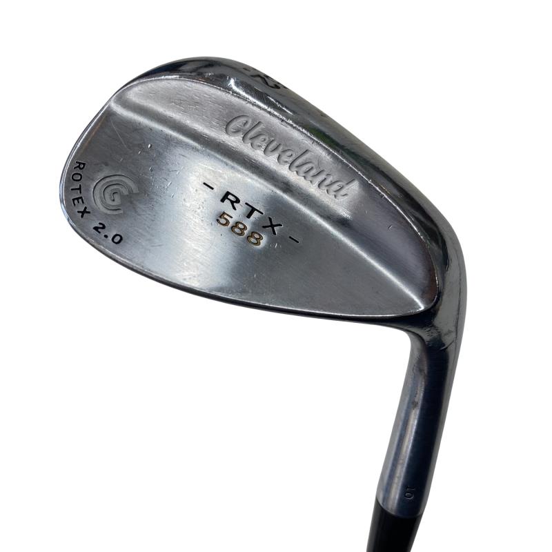 【中古】 クリーブランド Cleveland 588 RTX 2.0 ツアーサテン 52°/10° ウェッジ WG NS PRO 950GH (フレックスS) メンズ 男性用 右利き 右用 Cランク ゴルフクラブ