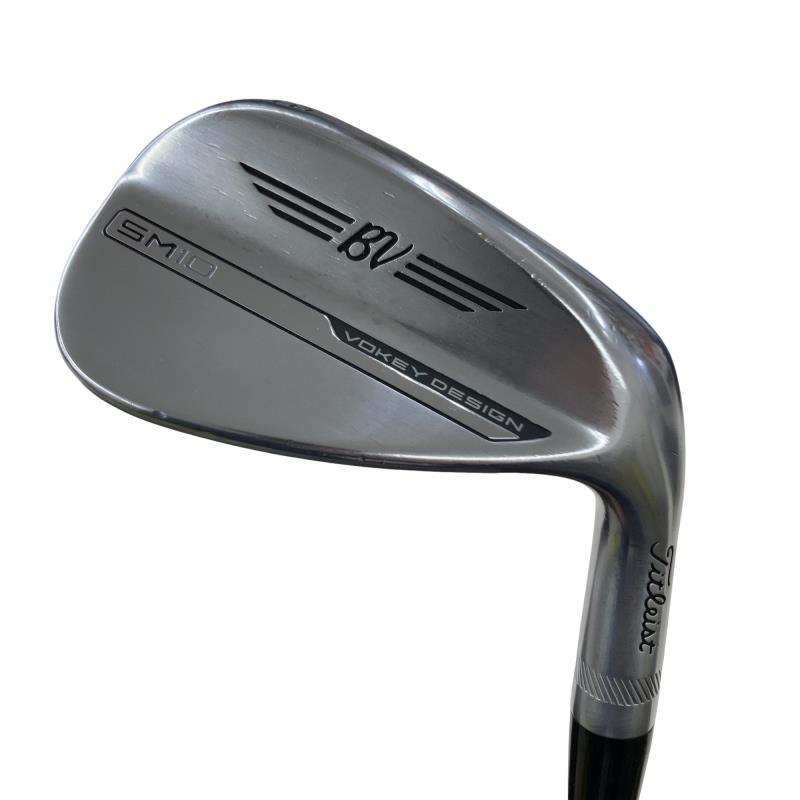 【中古】 タイトリスト VOKEY SPIN MILLED SM10 ツアークロム 48°/10°F ウェッジ WG BV 105 (フレックスその他) メンズ 男性用 右利き 右用 Cランク ゴルフクラブ