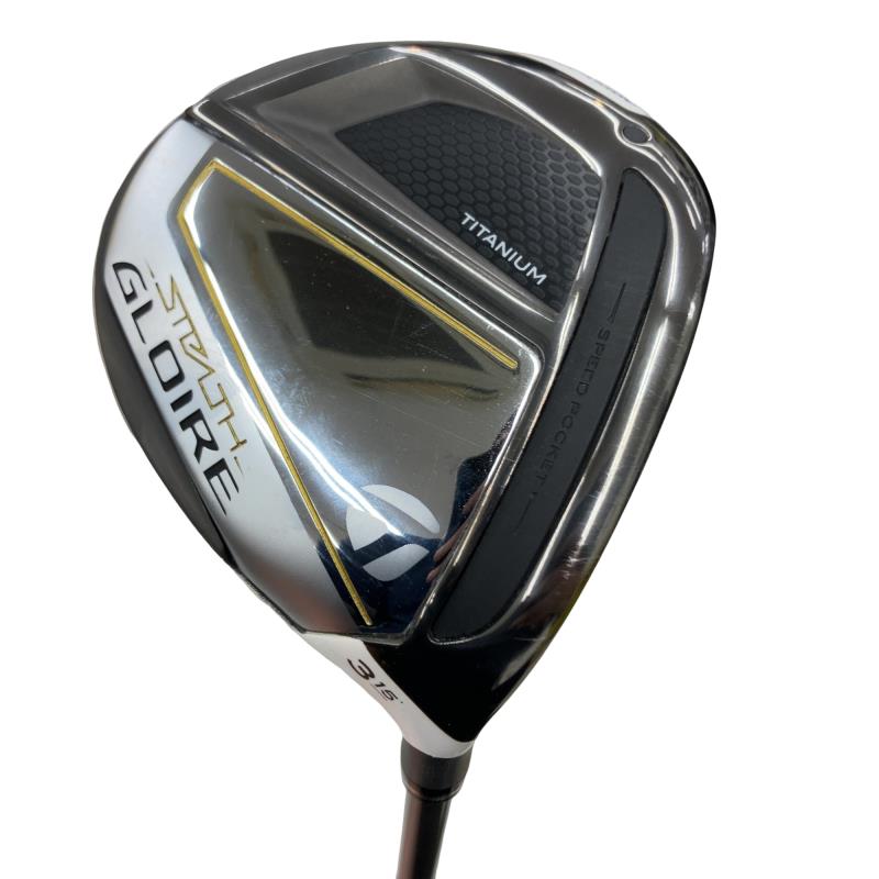 【中古】 テーラーメイド STEALTH GLOIRE 3W フェアウェイウッド FW SPEEDER NX for TM(FW) (フレックスR) メンズ 男性用 右利き 右用 Cランク ゴルフクラブ
