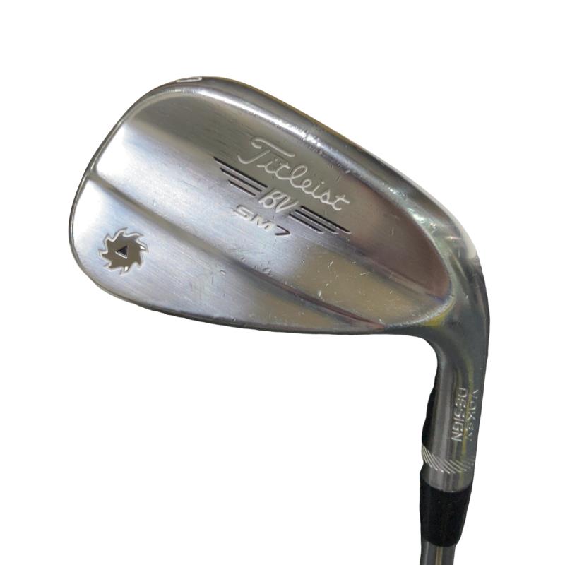 【中古】 タイトリスト VOKEY SPIN MILLED SM7 ツアークロム 50°/12°F ウェッジ WG Dynamic Gold (フレックスS) メンズ 男性用 右利き 右用 Cランク ゴルフクラブ
