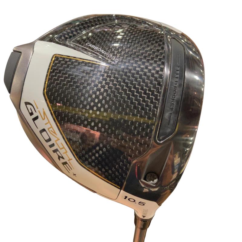 【中古】 テーラーメイド STEALTH GLOIRE+ 10.5° ドライバー DR SPEEDER NX for TM(DR) (フレックスSR) メンズ 男性用 右利き 右用 Cランク ゴルフクラブ