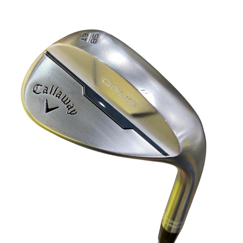 【中古】 キャロウェイ OPUS クロム 58°/06°T ウェッジ WG NS PRO MODUS3 TOUR115 (フレックスS) メンズ 男性用 右利き 右用 Cランク ゴルフクラブ