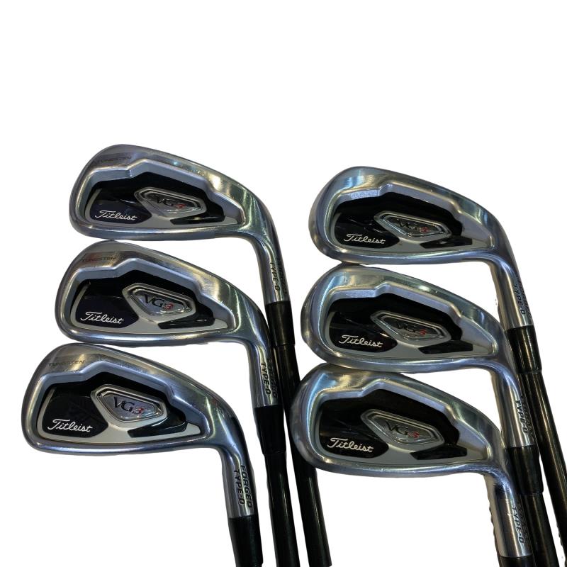 【中古】 タイトリスト Titleist VG3(2016) TYPE-D 6S アイアンセット IR 純正特注シャフト (フレックスS) メンズ 男性用 右利き 右用 Cランク ゴルフクラブ