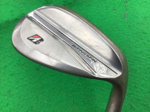 【中古】 ブリヂストン BRIDGESTONE BITING SPIN ノーメッキ 58°/08°M ウェッジ WG 純正特注シャフト (フレックスS) メンズ 男性用 右利き 右用 Cランク ゴルフクラブ|ゴルフパートナー 中古クラブ店