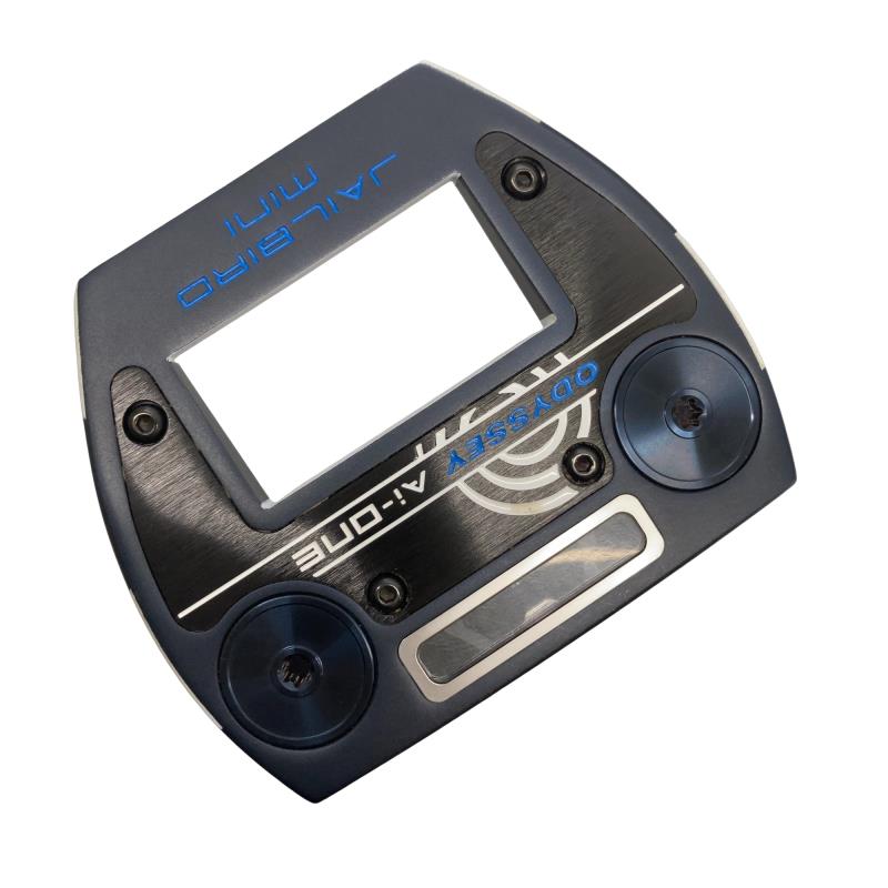 【中古】 オデッセイ Ai-ONE TRI-BEAM JAILBIRD MINI CH 34in パター PT STROKE LAB 90 スチール写真 (フレックス余分の物) メンズ 成人男性用 右利き 右用 C価値づける ゴルフ野球クラブ