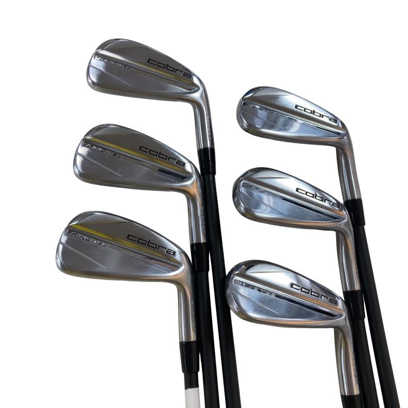 【中古】 コブラ KING FORGED TEC(2024) 7S アイアンセット IR 純正特注シャフト (フレックスS) メンズ 男性用 右利き 右用 Cランク ゴルフクラブ