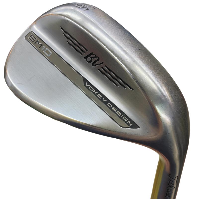【中古】 タイトリスト VOKEY SPIN MILLED SM10 ツアークロム 56&deg;/10&deg;S ウェッジ WG Dynamic Gold (フレックスS) メンズ 男性用 右利き 右用 Dランク ゴルフクラブ｜ゴルフパートナー 中古クラブ店