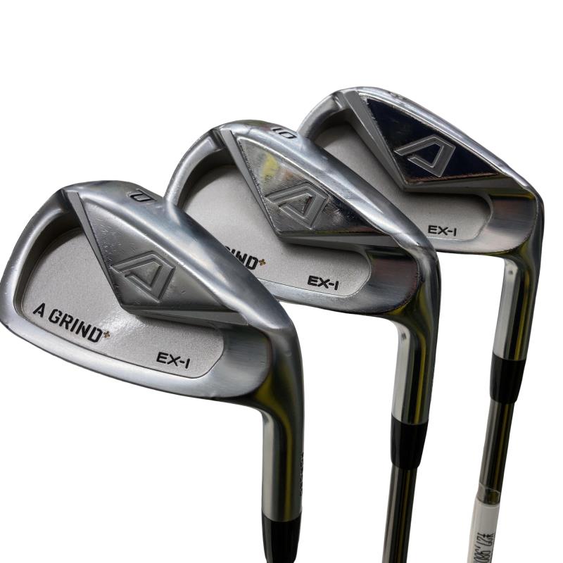【中古】 A DESIGN GOLF A GRIND+ EX-I 6S アイアンセット IR リシャフト (フレックスその他) メンズ 男性用 右利き 右用 Cランク ゴルフクラブ｜ゴルフパートナー 中古クラブ店