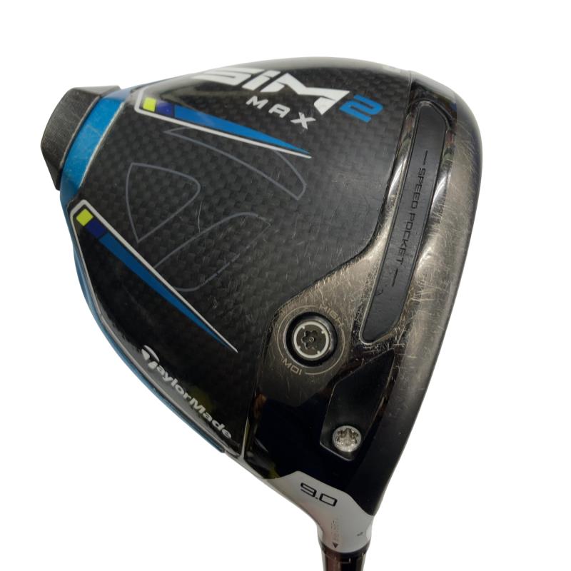 【中古】 テーラーメイド SIM2 MAX 9° ドライバー DR TENSEI BLUE TM50(SIM2 DR) (フレックスR) メンズ 男性用 右利き 右用 Cランク ゴルフクラブ
