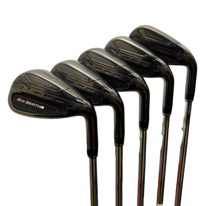 【中古】 キャロウェイ BIG BERTHA(2023) 5S アイアンセット IR NS PRO 950GH neo (フレックスS) メンズ 男性用 右利き 右用 Cランク ゴルフクラブ