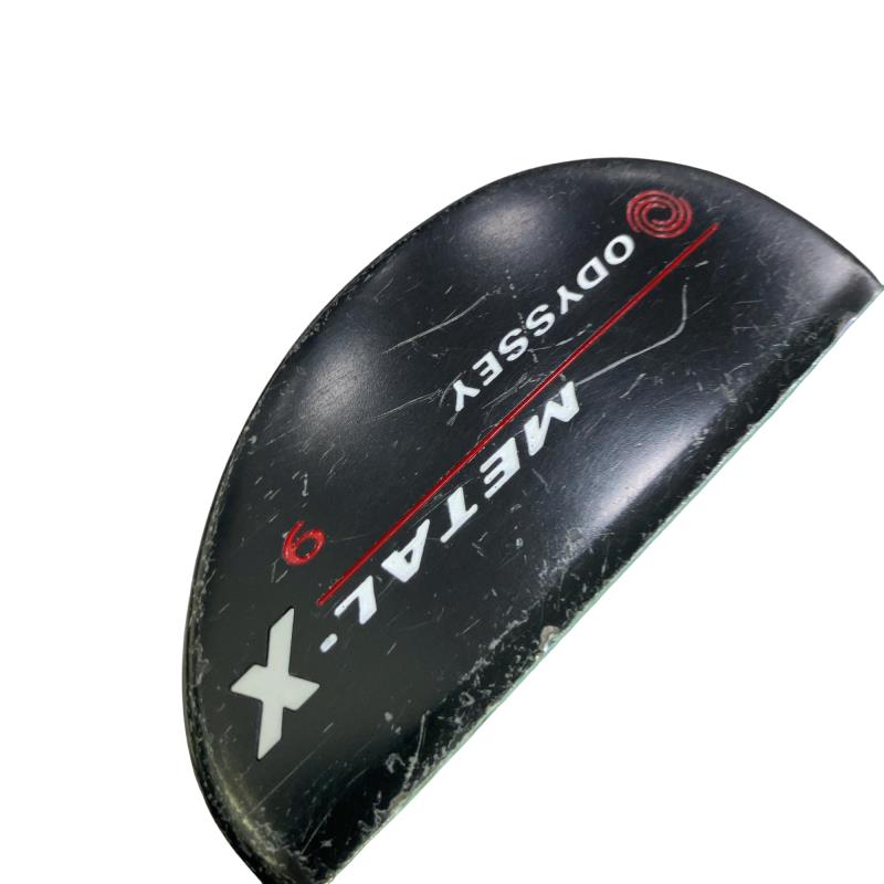 【中古】 オデッセイ METAL-X #9 34in パター PT スチール写真 (フレックス余分の物) メンズ 成人男性用 右利き 右用 C価値づける ゴルフ野球クラブ