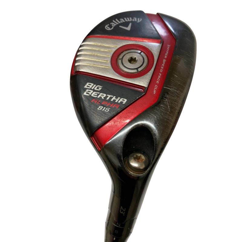 【中古】 キャロウェイ BIG BERTHA ALPHA 815 23° ユーティリティ UT NS PRO 950GH (フレックスS) メンズ 男性用 右利き 右用 Cランク ゴルフクラブ