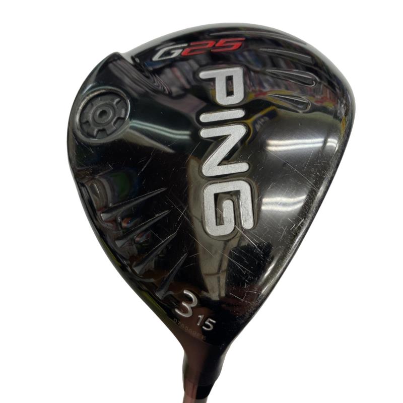 【中古】 ピン G25 3W フェアウェイウッド FW TFC 360(公明正大通い路) (フレックスS) メンズ 成人男性用 右利き 右用 C序列付ける ゴルフ野球クラブ