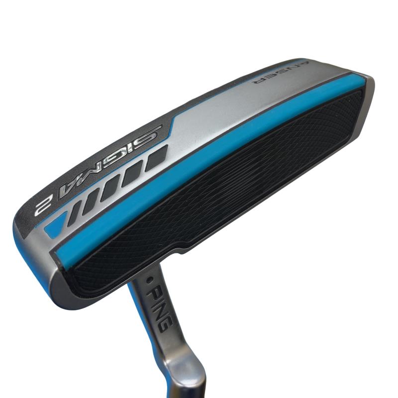 【中古】 ピン SIGMA 2 ANSER プラチナム 34インチ(PP58) パター PT スチール (フレックスその他) メンズ 男性用 右利き 右用 Cランク ゴルフクラブ
