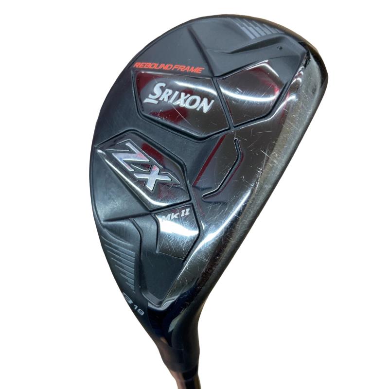 【中古】 ダンロップ SRIXON ZX Mk II HYBRID H3 ユーティリティ UT リシャフト (フレックスその他) メンズ 男性用 右利き 右用 Cランク ゴルフクラブ