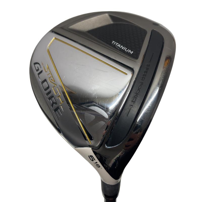 【中古】 テーラーメイド STEALTH GLOIRE 5W フェアウェイウッド FW SPEEDER NX for TM(FW) (フレックスR) メンズ 男性用 右利き 右用 Cランク ゴルフクラブ