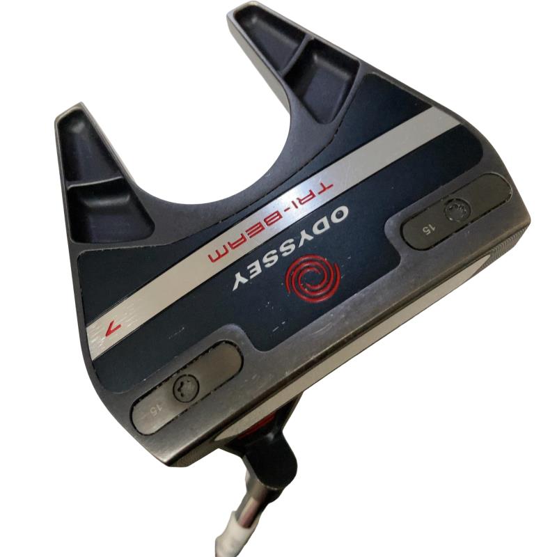 【中古】 オデッセイ TRI-BEAM #7 34インチ パター PT STROKE LAB(2023) (フレックスその他) メンズ 男性用 右利き 右用 Cランク ゴルフクラブ