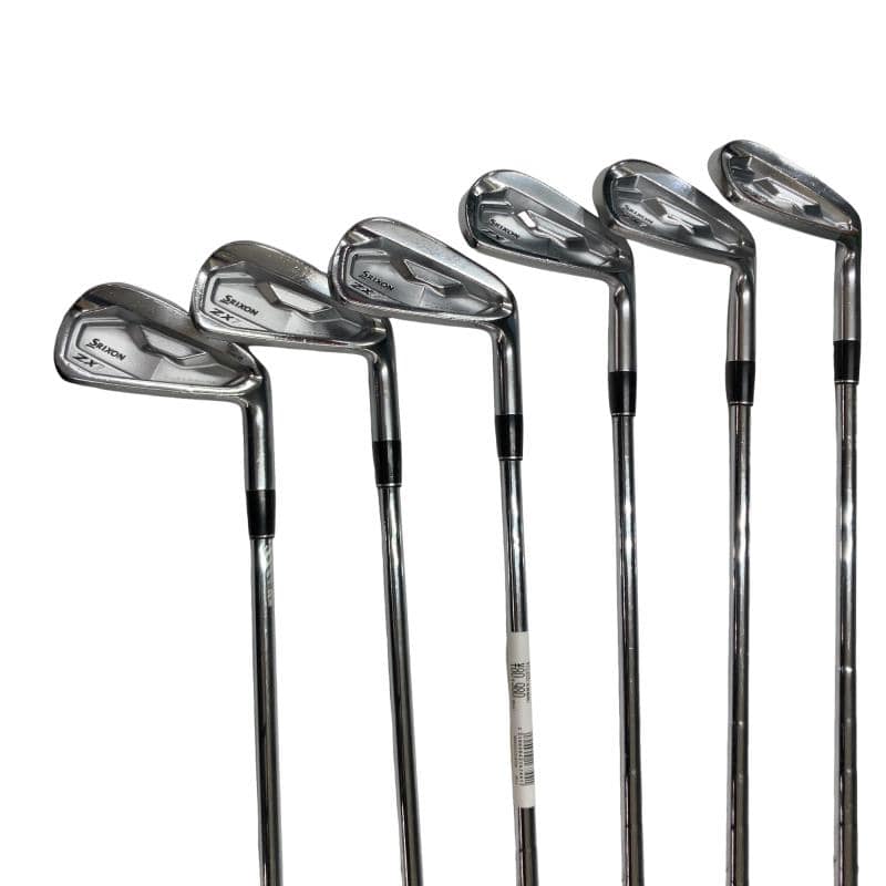 【中古】 ダンロップ SRIXON ZX7 Mk II 6S アイアンセット IR 純正特注シャフト (フレックスS) メンズ 男性用 右利き 右用 Cランク ゴルフクラブ