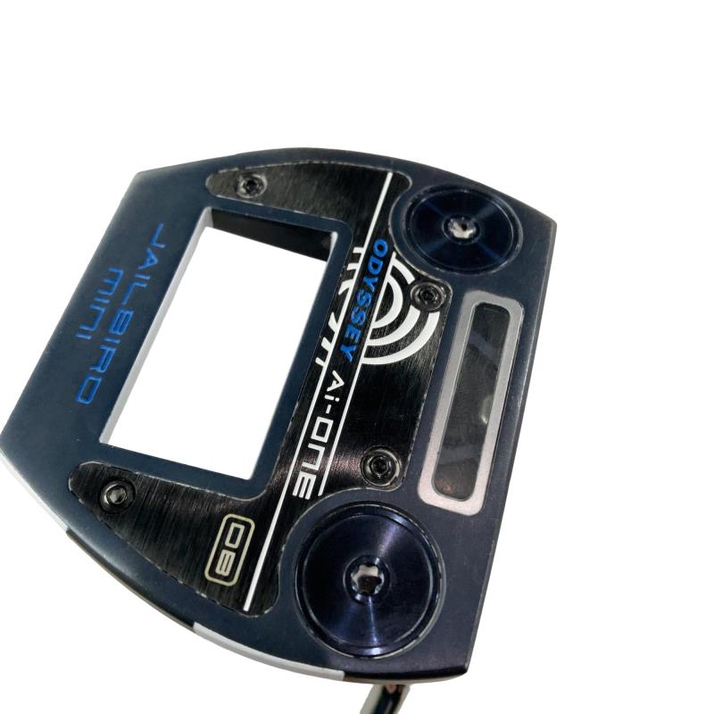 【中古】 オデッセイ Ai-ONE JAILBIRD MINI DB(カスタム) パター PT 純正特注シャフト (フレックスその他) メンズ 男性用 右利き 右用 Cランク ゴルフクラブ｜ゴルフパートナー 中古クラブ店