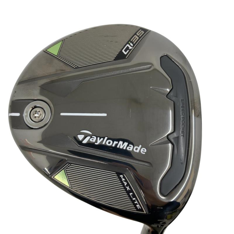 【中古】 仕立て屋御手伝いさん Qi35 MAX LITE 7W フェアウェイウッド FW AIR SPEEDER TM(Qi35 FW) (フレックスSR) メンズ 成人男性用 右利き 右用 B序列付ける ゴルフ野球クラブ
