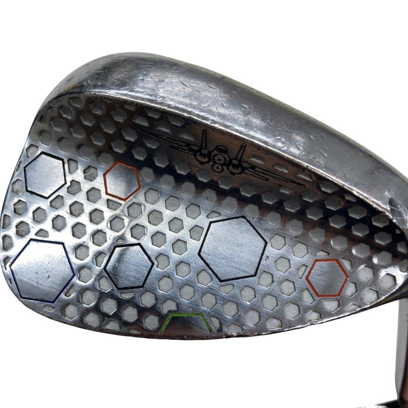 【中古】 グランプリ GP CHANCE DIMPLE ACTION 58° ウェッジ WG スチール (フレックスS) メンズ 男性用 右利き 右用 Dランク ゴルフクラブ