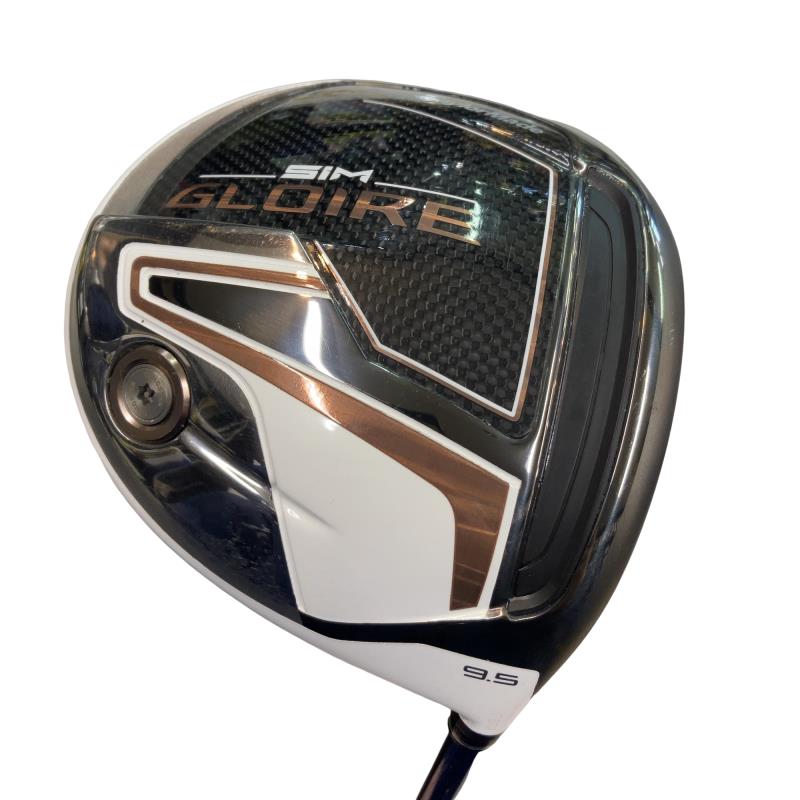 【中古】 テーラーメイド SIM GLOIRE 9.5° ドライバー DR 純正特注シャフト (フレックスS) メンズ 男性用 右利き 右用 Dランク ゴルフクラブ