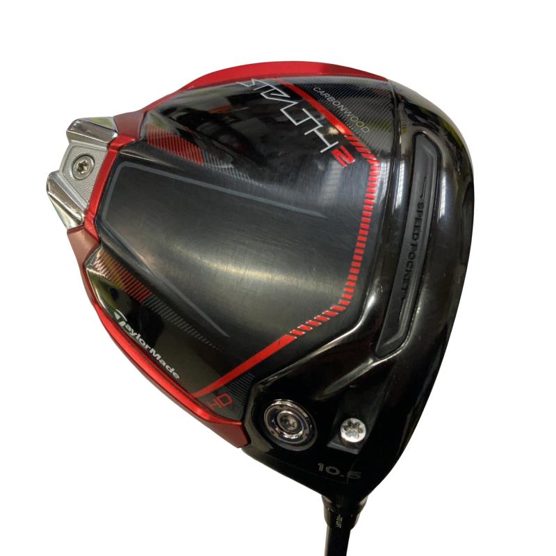 【中古】 テーラーメイド STEALTH2 HD 10.5° ドライバー DR リシャフト (フレックスその他) メンズ 男性用 右利き 右用 Cランク ゴルフクラブ
