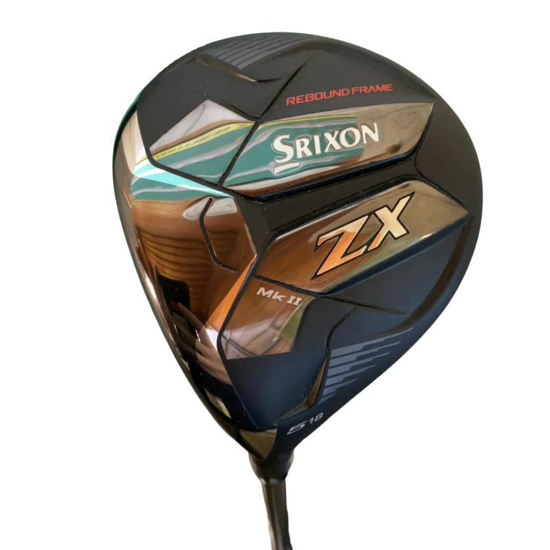 【中古】 ダンロップ SRIXON ZX Mk II 5W レフティ フェアウェイウッド FW Diamana ZX-II 50 (フレックスS) メンズ 成人男性用 左ぎっちょ レフティ 左用 D序列付ける ゴルフ野球クラブ
