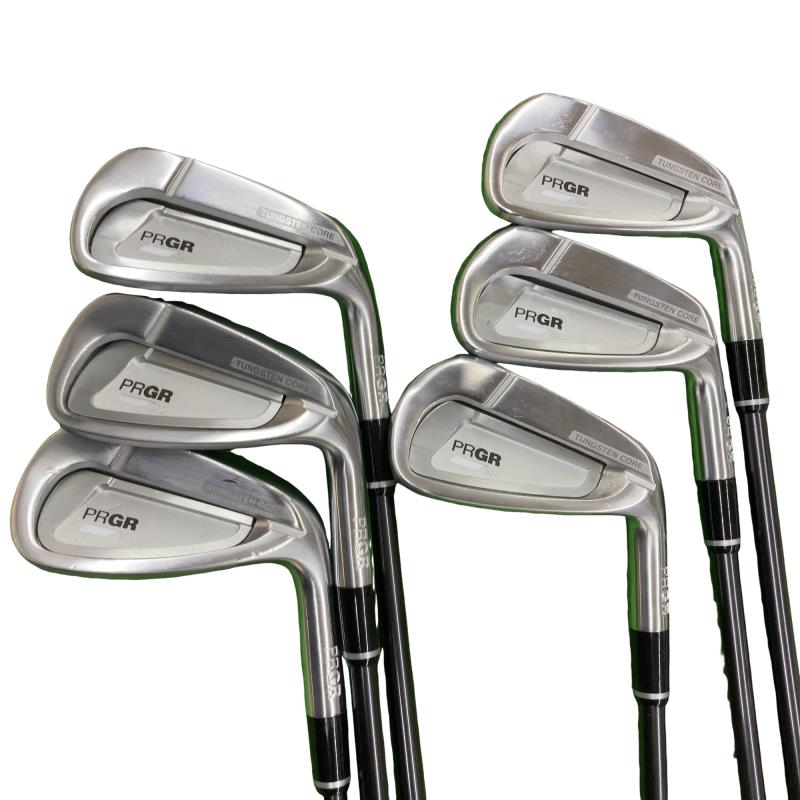 【中古】 労働者階級歯車 PRGR 02 6S アイアン仕掛ける IR Diamana FOR PRGR(2020 IR) (フレックスSR) メンズ 成人男性用 右利き 右用 C序列付ける ゴルフ野球クラブ
