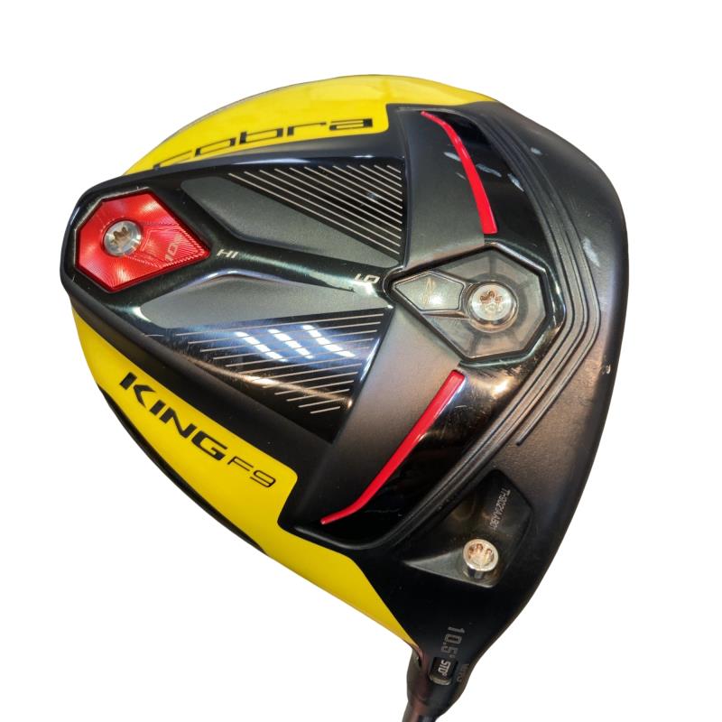 【中古】 コブラ KING F9 SPEEDBACK 10.5°(イエロー) ドライバー DR Speeder EVOLUTION for Cobra(DR) (フレックスS) メンズ 男性用 右利き 右用 Cランク ゴルフクラブ