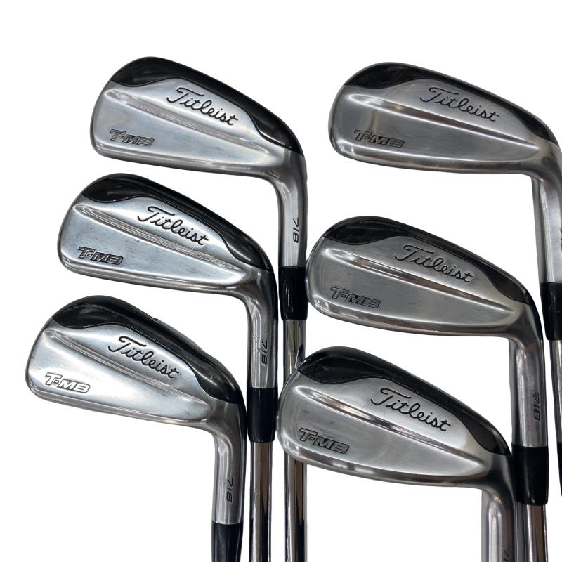 【中古】 タイトリスト Titleist T-MB 718  6S アイアン仕掛ける IR NS PRO 950GH (フレックスS) メンズ 成人男性用 右利き 右用 C序列付ける ゴルフ野球クラブ