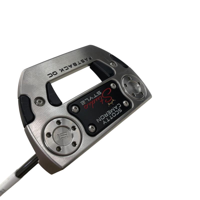 【中古】 タイトリスト SCOTTY CAMERON STUDIO STYLE FASTBACK OC(2025) 34in パター PT スチール写真 (フレックス余分の物) メンズ 成人男性用 右利き 右用 C序列付ける ゴルフ野球クラブ