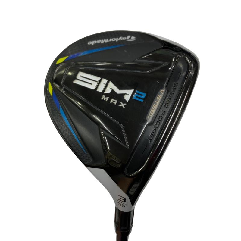 【中古】 テーラーメイド SIM2 MAX 3W フェアウェイウッド FW TENSEI BLUE TM50(SIM2 FW) (フレックスS) メンズ 男性用 右利き 右用 Cランク ゴルフクラブ|ゴルフパートナー 中古クラブ店
