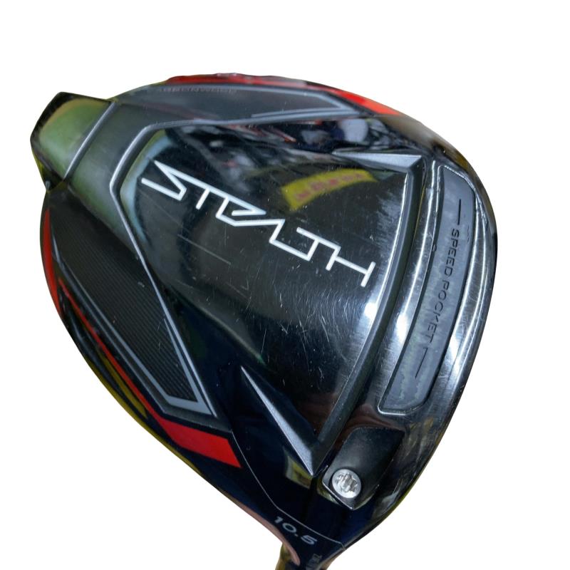 【中古】 テーラーメイド STEALTH 10.5° ドライバー DR TENSEI RED TM50(STEALTH DR) (フレックスSR) メンズ 男性用 右利き 右用 Cランク ゴルフクラブ