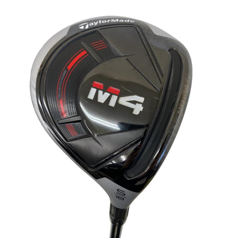【中古】 テーラーメイド M4(2021) 5W フェアウェイウッド FW Fujikura ATMOS Red 5 (フレックスR) メンズ 男性用 右利き 右用 Cランク ゴルフクラブ｜ゴルフパートナー 中古クラブ店