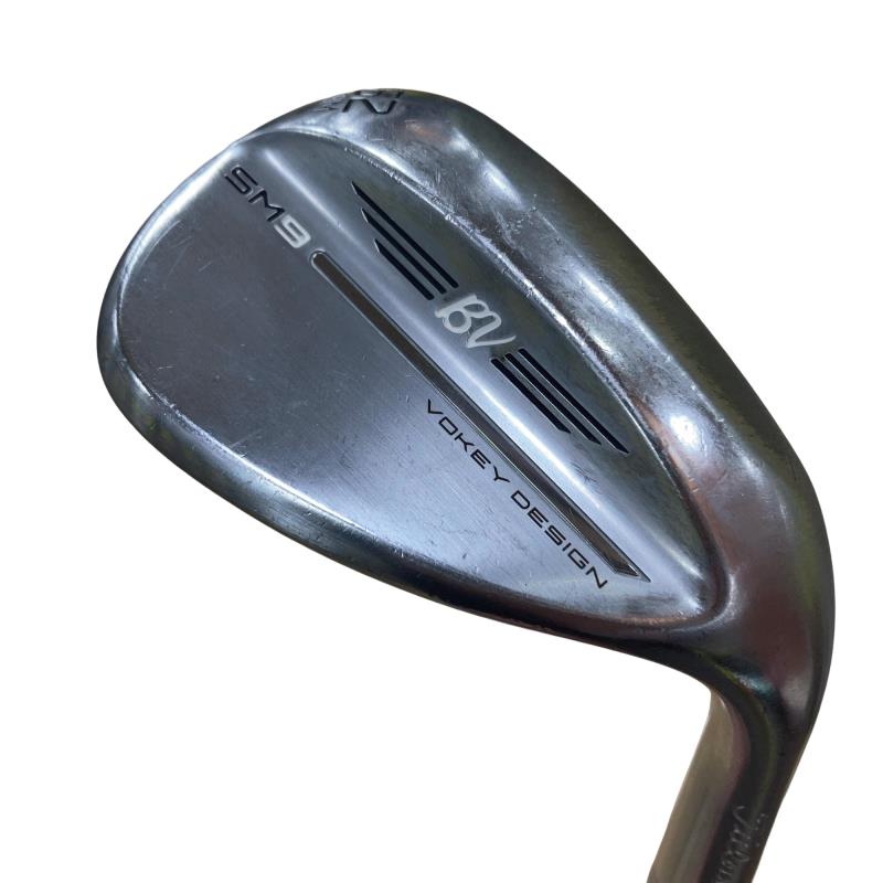 【中古】 タイトリスト VOKEY SPIN MILLED SM9 ツアークロム 62°/08°M ウェッジ WG Dynamic Gold (フレックスS) メンズ 男性用 右利き 右用 Cランク ゴルフクラブ