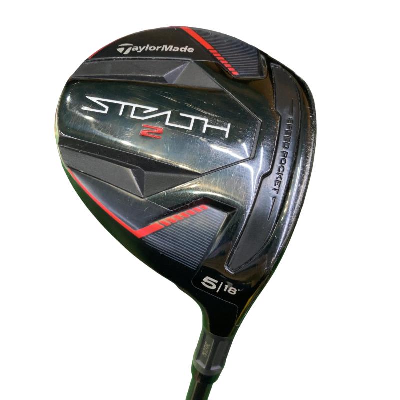 【中古】 テーラーメイド STEALTH2 5W フェアウェイウッド FW TENSEI RED TM50(STEALTH FW) (フレックスS) メンズ 男性用 右利き 右用 Cランク ゴルフクラブ