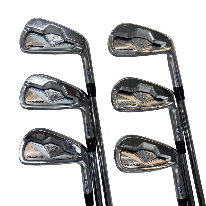 【中古】 ブリヂストン TOUR B X-CBP(2018) 6S アイアン仕掛ける IR 完全無欠特注立て坑 (フレックスS) メンズ 成人男性用 右利き 右用 D序列付ける ゴルフ野球クラブ
