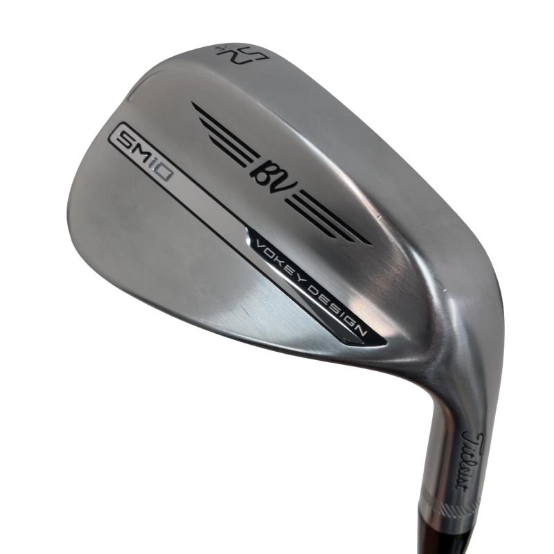 【中古】 タイトリスト VOKEY SPIN MILLED SM10 ツアークロム 52°/12°F ウェッジ WG BV 105 (フレックスその他) メンズ 男性用 右利き 右用 Cランク ゴルフクラブ