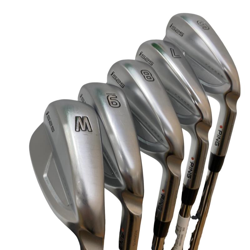【中古】 ピン i525 5S アイアン仕掛ける IR 完全無欠特注立て坑 (フレックスR) メンズ 成人男性用 右利き 右用 C価値づける ゴルフ野球クラブ