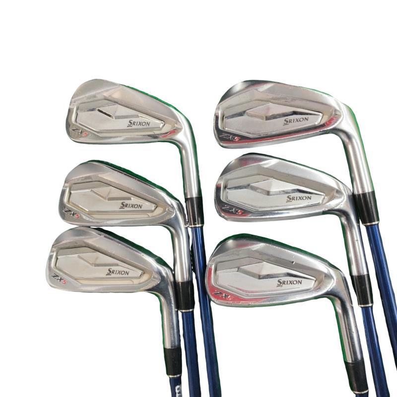 【中古】 ダンロップ SRIXON ZX5 6S アイアンセット IR Diamana ZX for IRON (フレックスR) メンズ 男性用 右利き 右用 Dランク ゴルフクラブ
