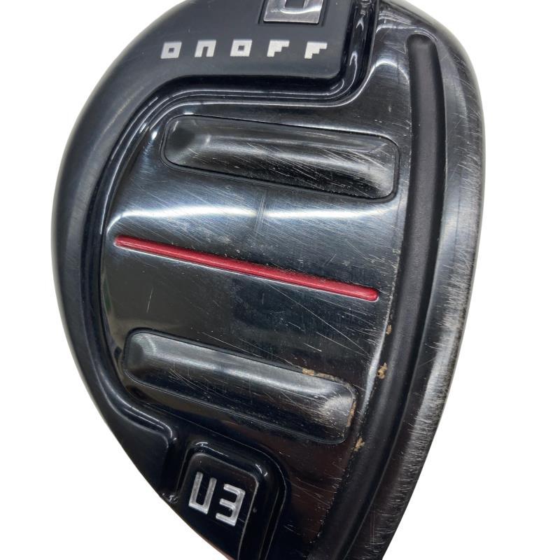 【中古】 ダイワ(グローブライド) ONOFF UTILITY WINGS(2024) AKA U3 ユーティリティ UT SMOOTH KICK MP-524U (フレックスS) メンズ 男性用 右利き 右用 Cランク ゴルフクラブ