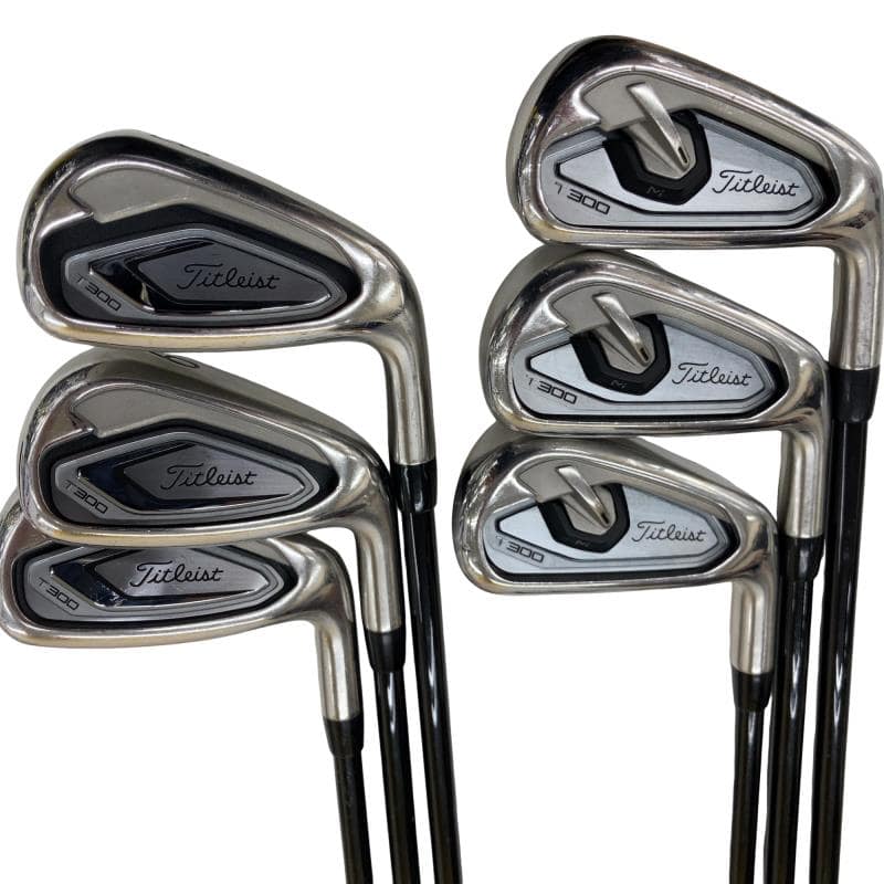【中古】 タイトリスト Titleist T300 8S アイアン仕掛ける IR Titleist KURO KAGE 60 (フレックス余分の物) メンズ 成人男性用 右利き 右用 C価値づける ゴルフ野球クラブ