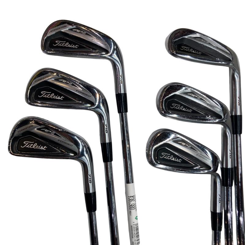 【中古】 タイトリスト Titleist AP2 716 6S アイアン書き割り IR NS PRO MODUS3 TOUR120 (フレックスS) メンズ 成人男性用 右利き 右用 C位置づける ゴルフ野球クラブ