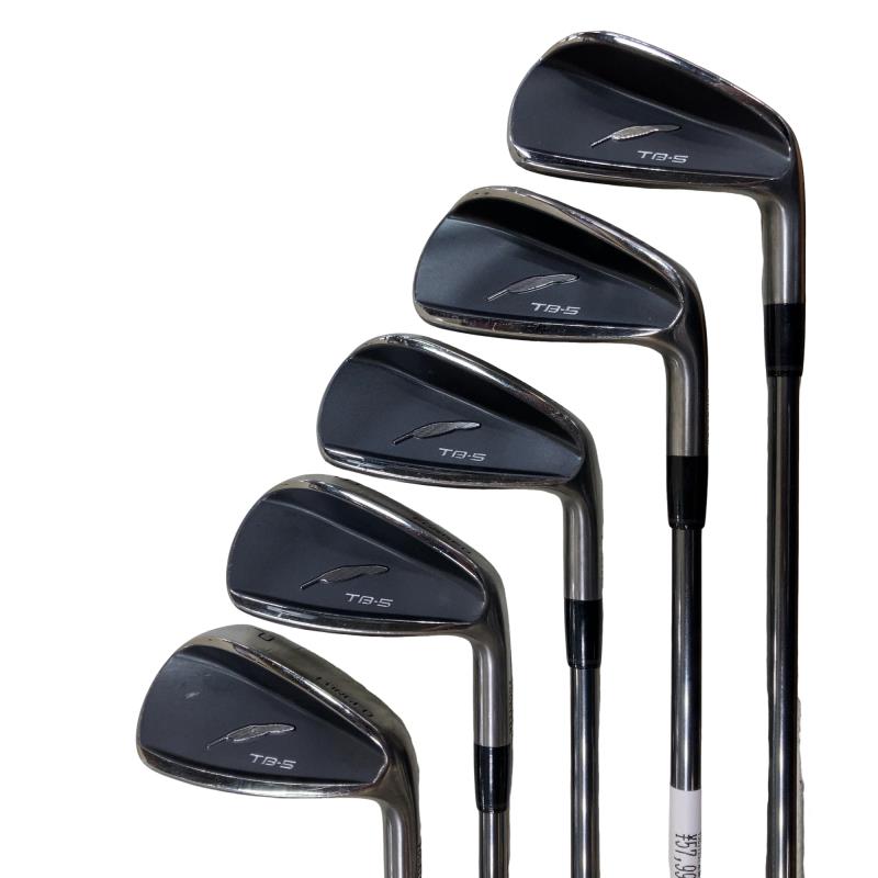 【中古】 フォーティーン 肺結核-5 FORGED 点火装置黒いこと 5S アイアン仕掛ける IR FS-90i (フレックスS) メンズ 成人男性用 右利き 右用 C価値づける ゴルフ野球クラブ